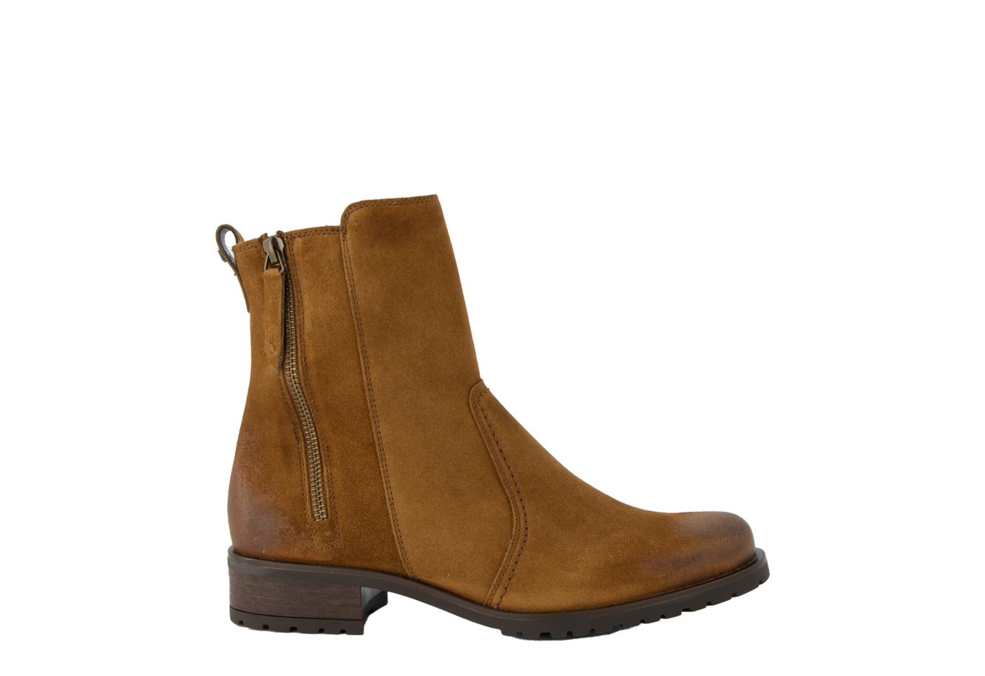 Paul Green 8281-028, Stiefeletten, Warmfutter, Braun, Damen Winterstiefel