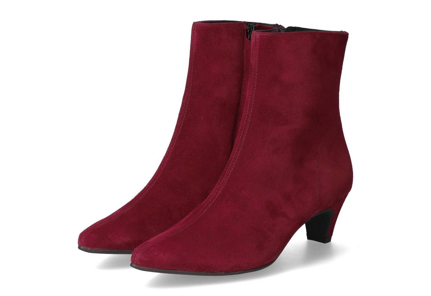 Paul Green 8288-03 Damen Rauleder bordeaux Schlupfstiefel