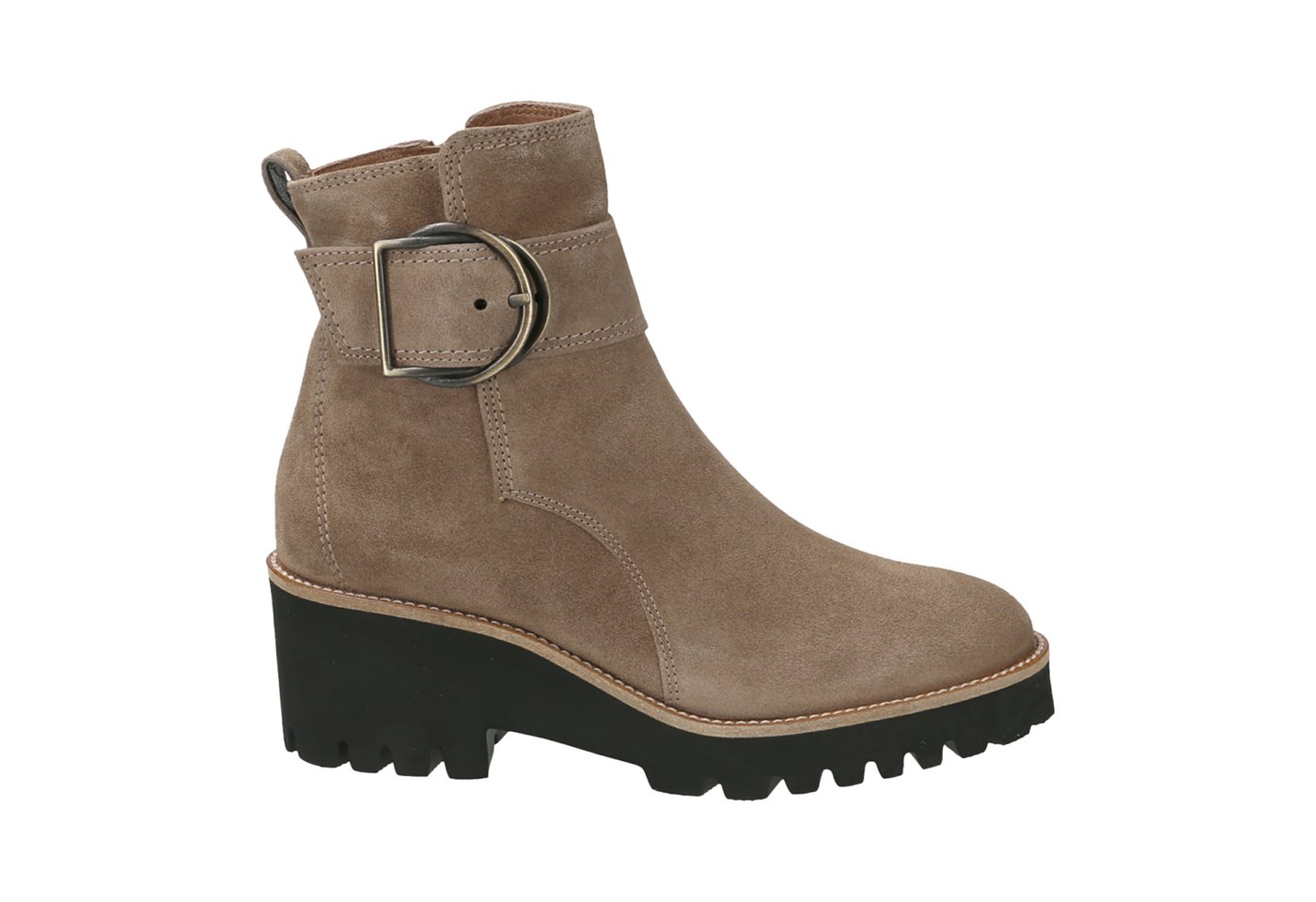 Paul Green 9763-129, Stiefeletten, Beige, Damen Stiefelette