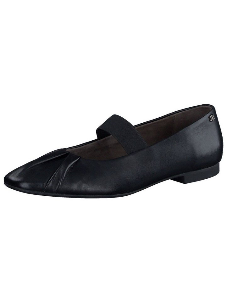 Paul Green Ballerinas Glattleder Riemchenballerina (schwarz)