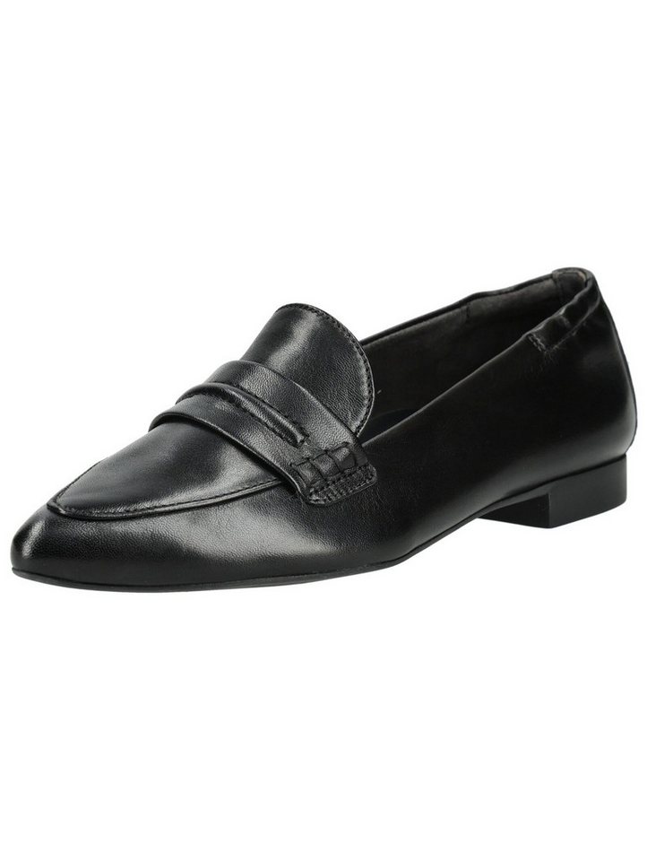 Paul Green Ballerinas Glattleder Slipper (schwarz)