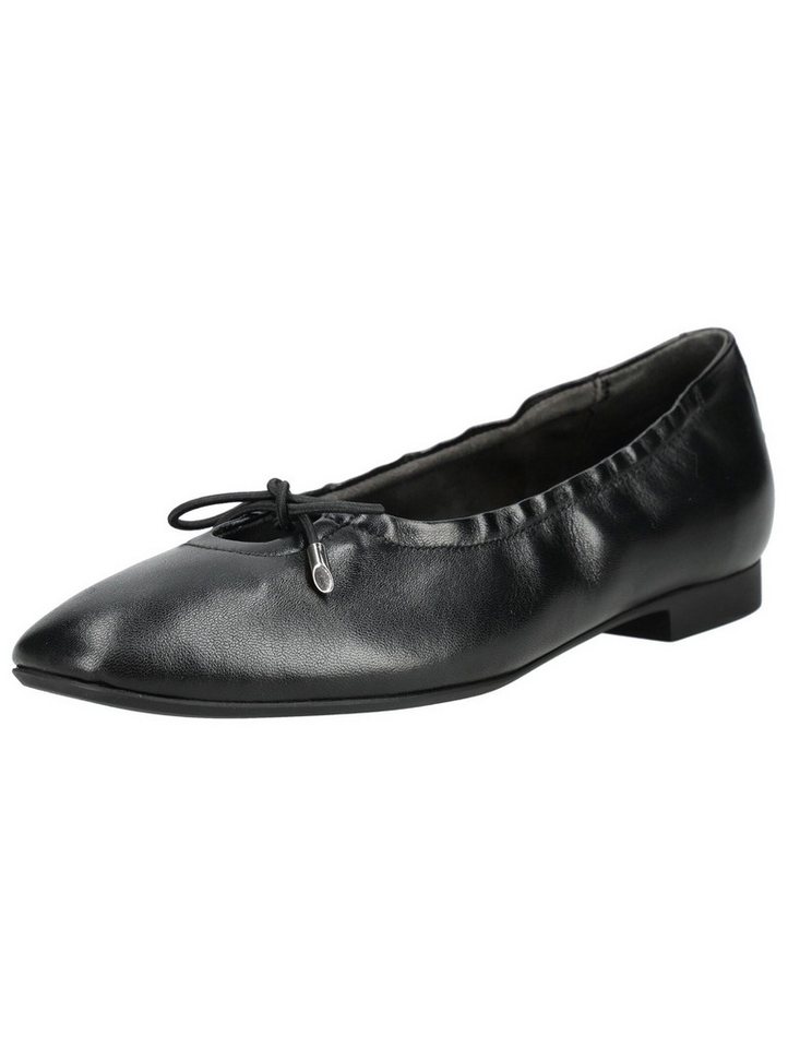 Paul Green Ballerinas Leder Ballerina (schwarz)