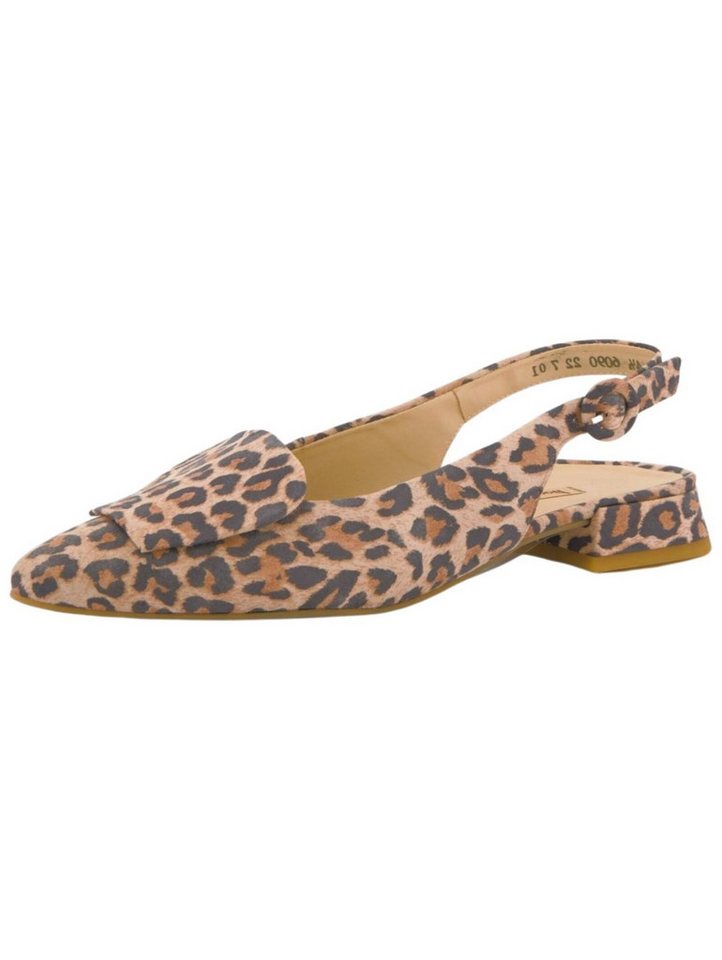 Paul Green Ballerinas Leder Riemchensandale