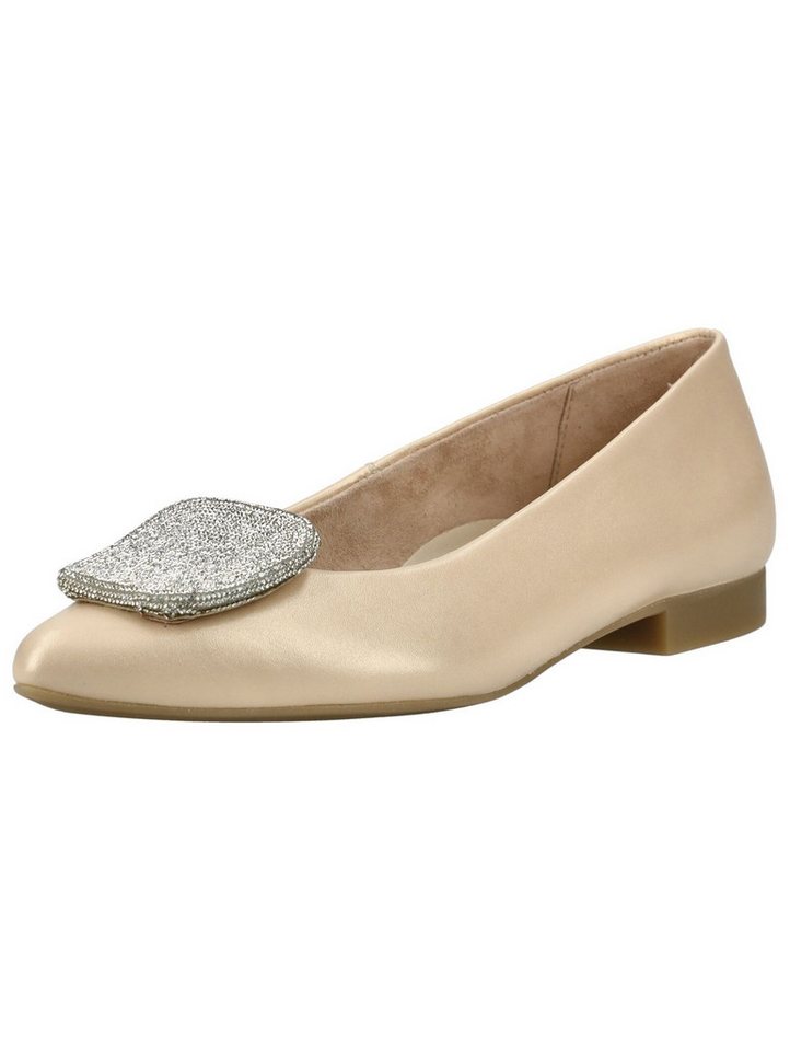 Paul Green Ballerinas Nappaleder Ballerina (beige)