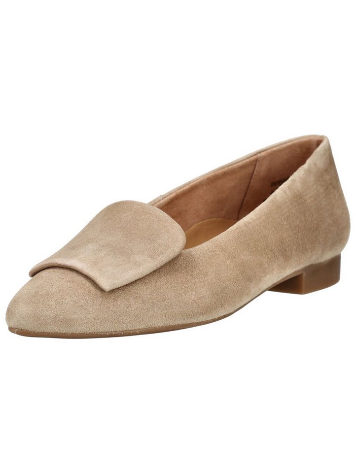 Paul Green Ballerinas Veloursleder Ballerina (beige)