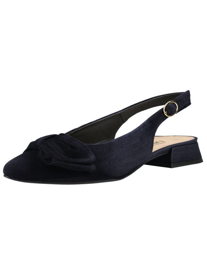 Paul Green Ballerinas Veloursleder Ballerina (blau)