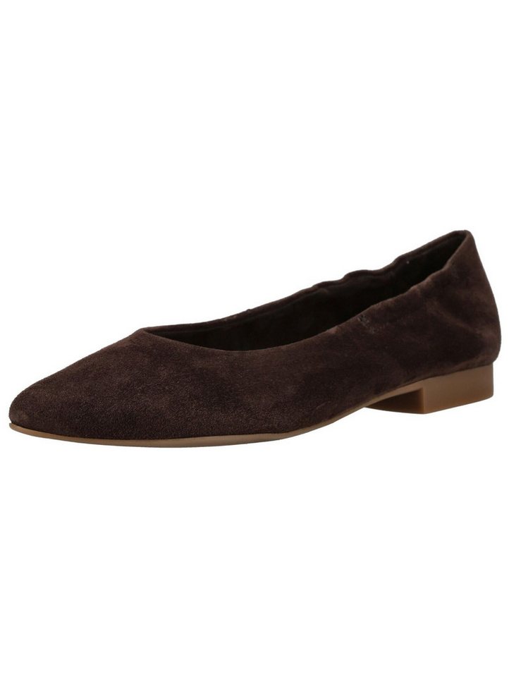 Paul Green Ballerinas Veloursleder Ballerina (braun)