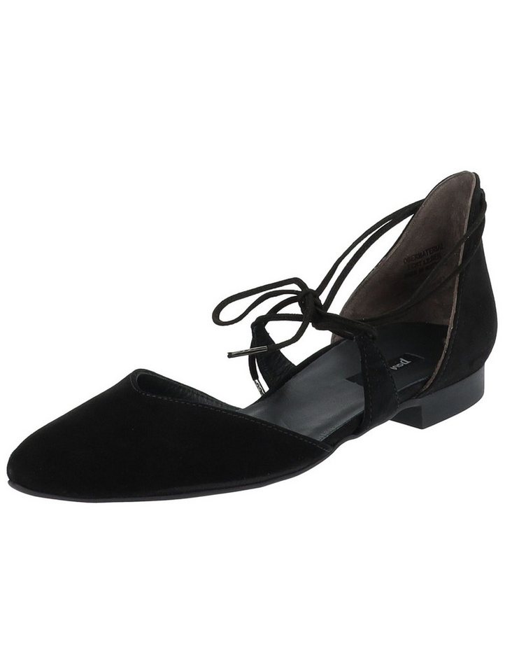 Paul Green Ballerinas Veloursleder Ballerina (schwarz)