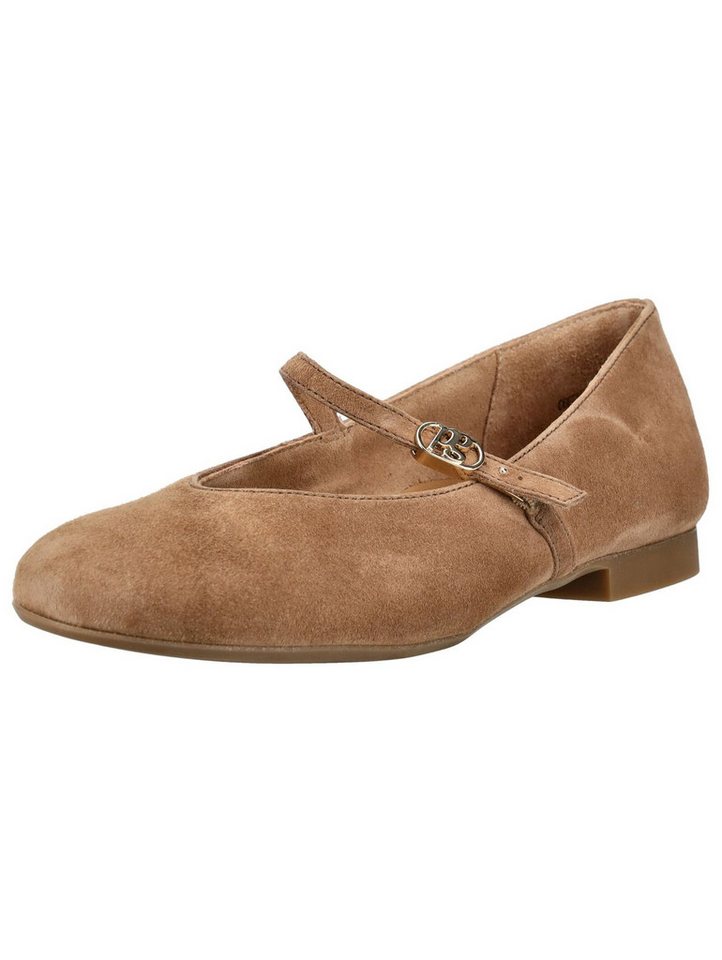 Paul Green Ballerinas Veloursleder Riemchenballerina