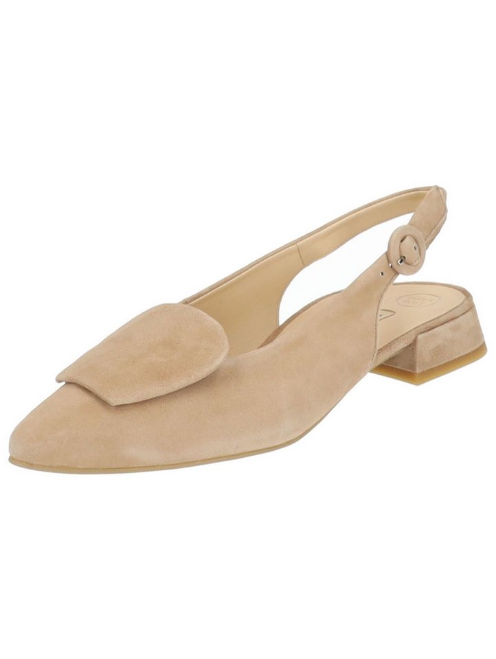 Paul Green Ballerinas Veloursleder Riemchensandale