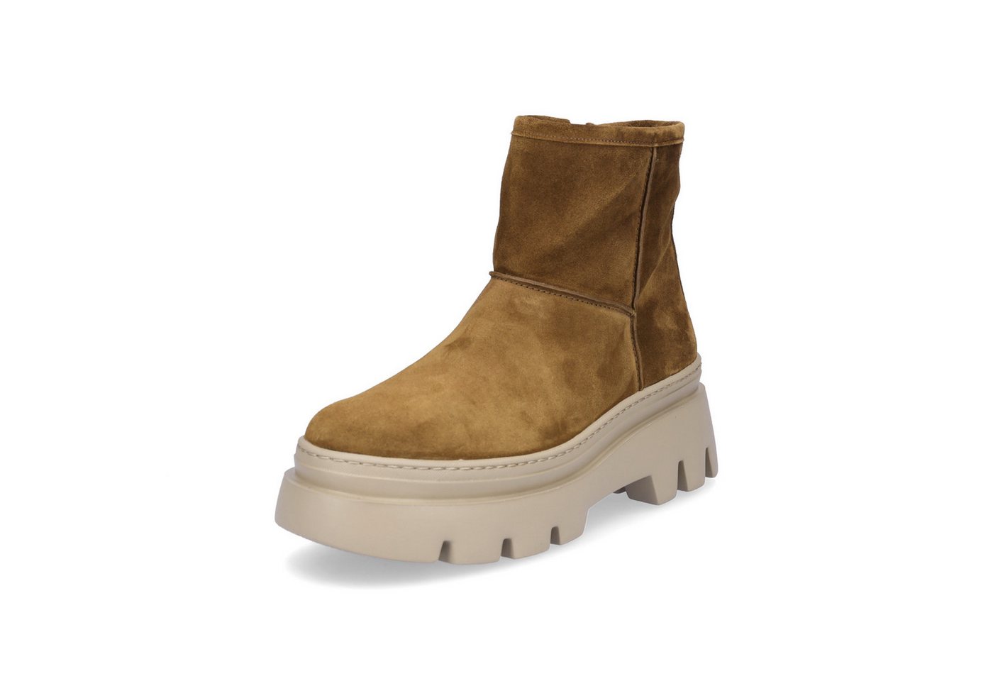 Paul Green Damen Boot braun Stiefelette