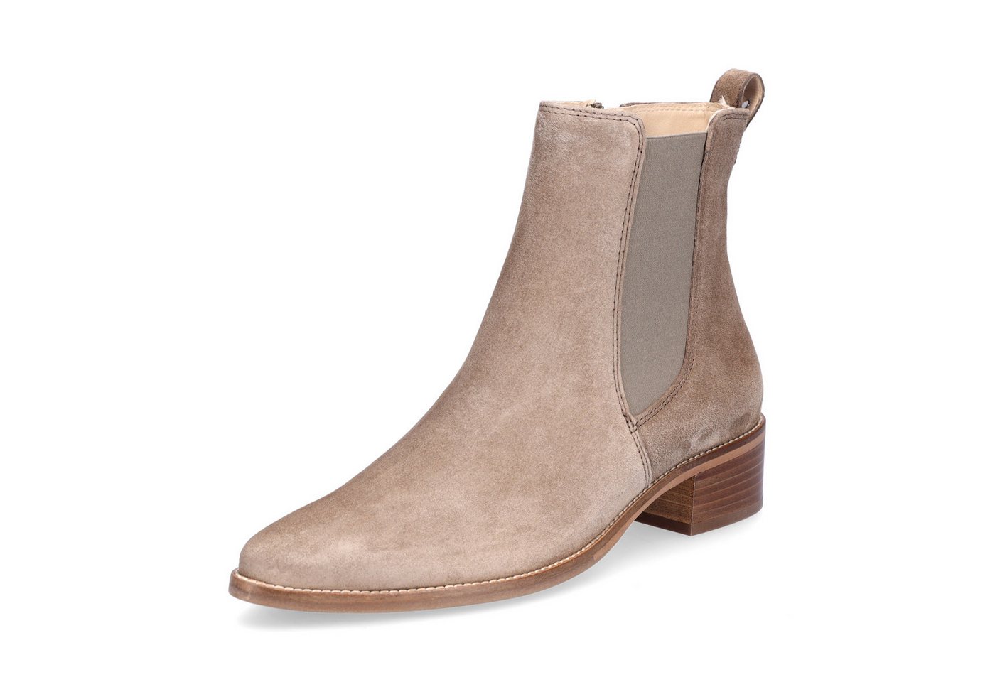 Paul Green Damen Chelsea Stiefelette beige Stiefelette