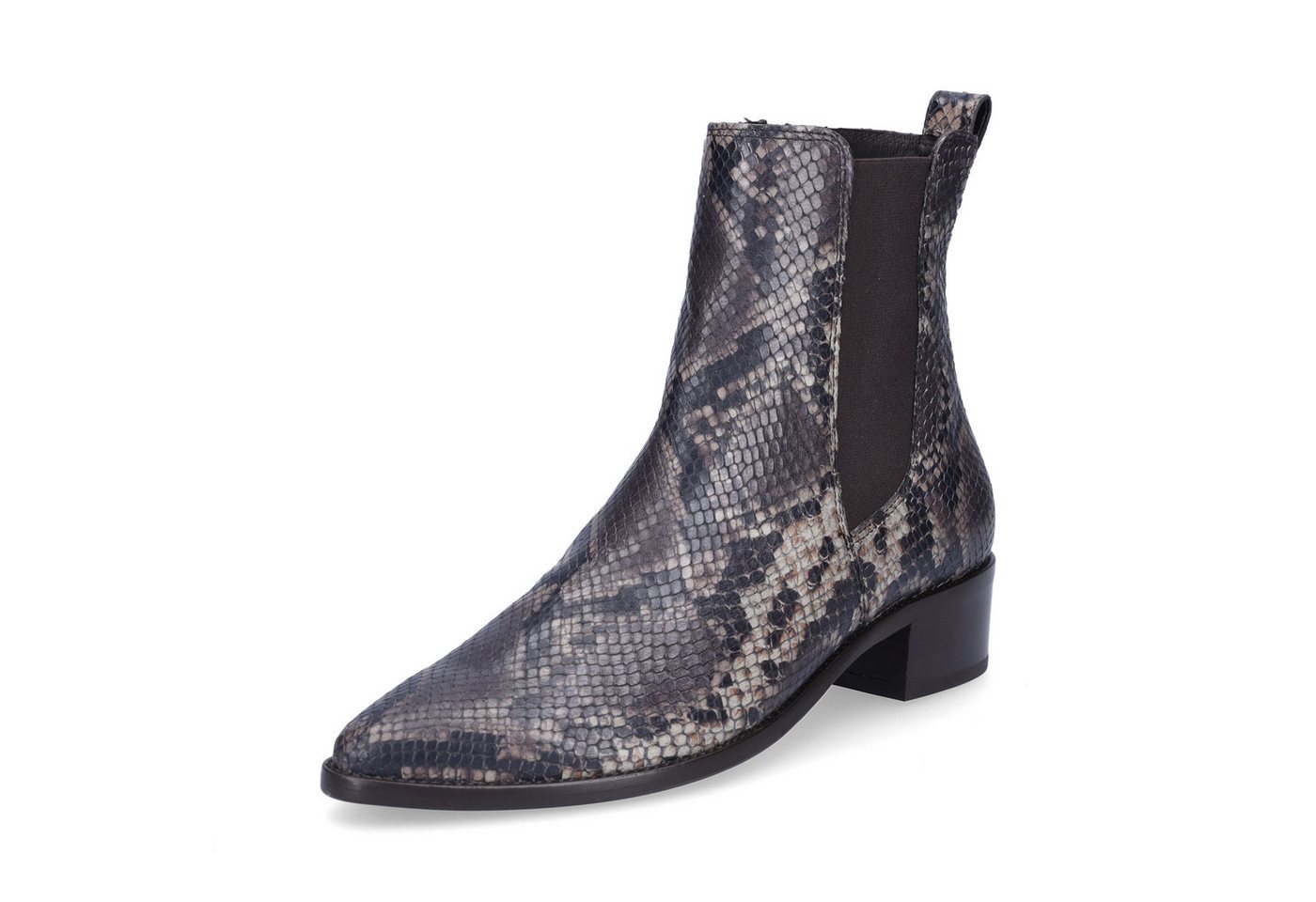 Paul Green Damen Chelsea Stiefelette python Stiefelette