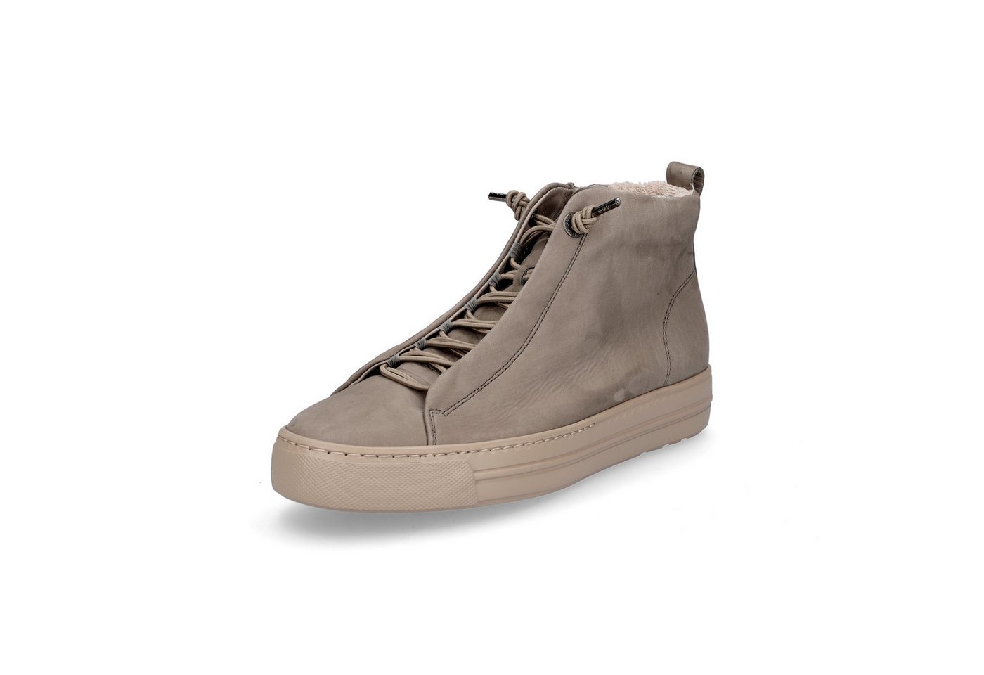 Paul Green Damen High-Top Sneaker taupe Sneaker (beige)