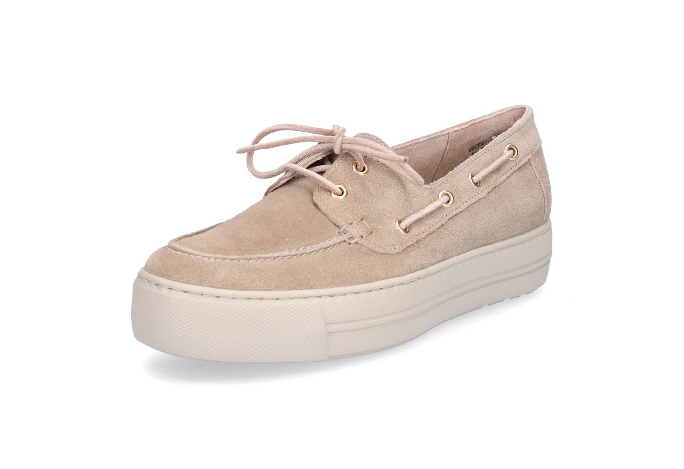 Paul Green Damen Plateau Mokassin beige Mokassin