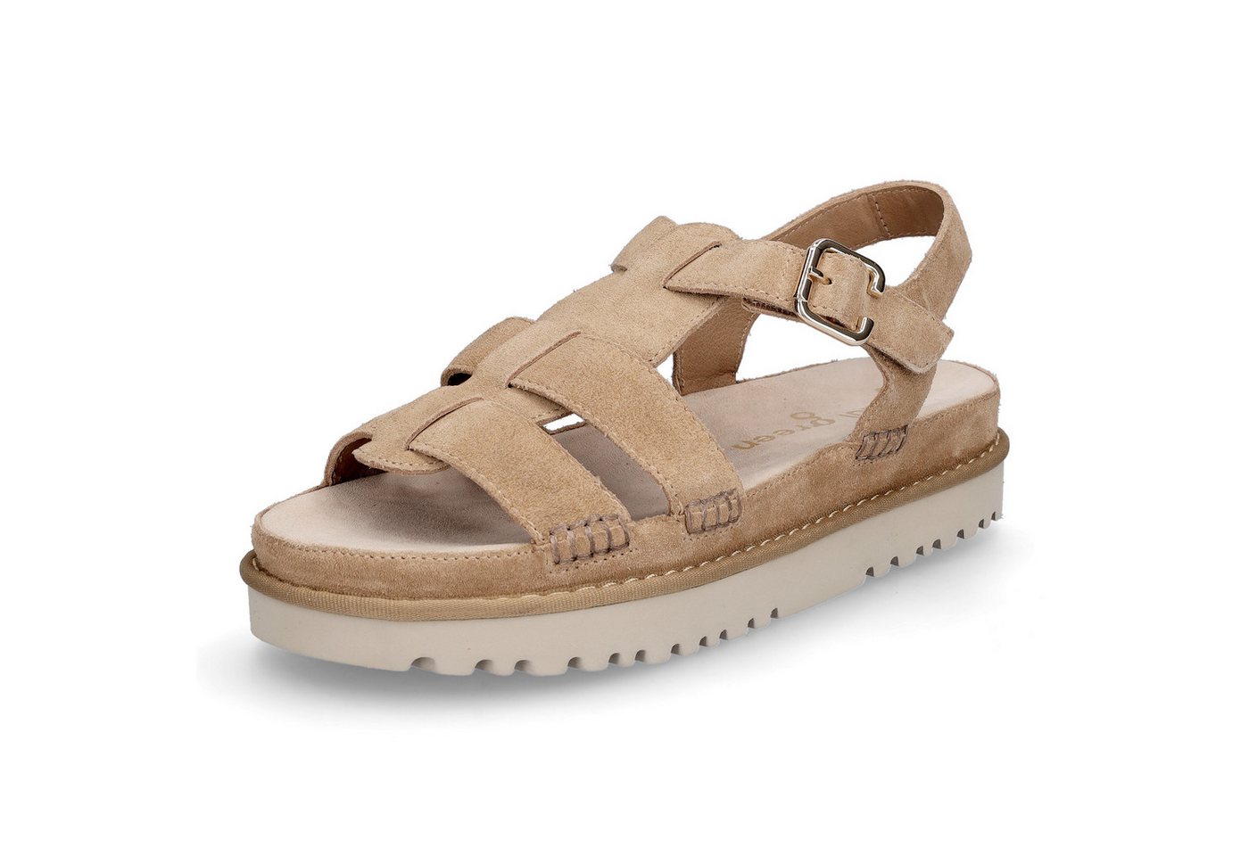 Paul Green Damen Sandale hellbraun Sandale