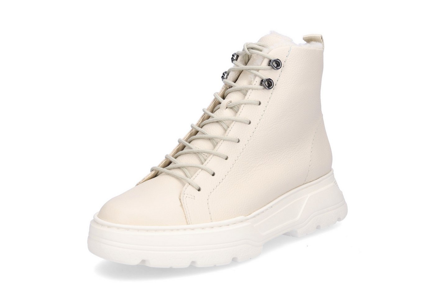 Paul Green Damen Schnürboot beige Schnürboots