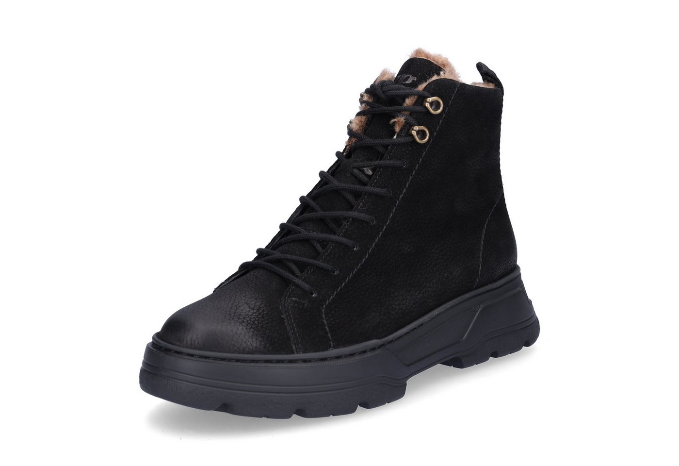 Paul Green Damen Schnürboot schwarz Schnürboots