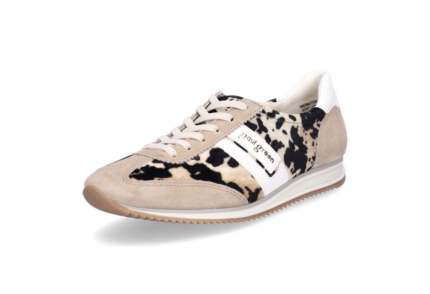 Paul Green Damen Sneaker beige leo Sneaker