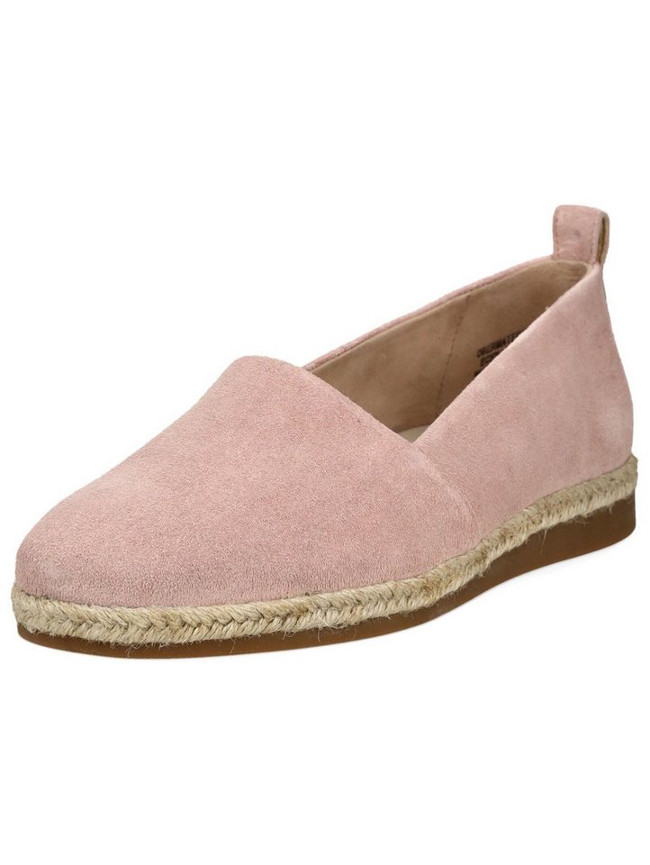 Paul Green Halbschuhe Veloursleder Espadrille (rosa)