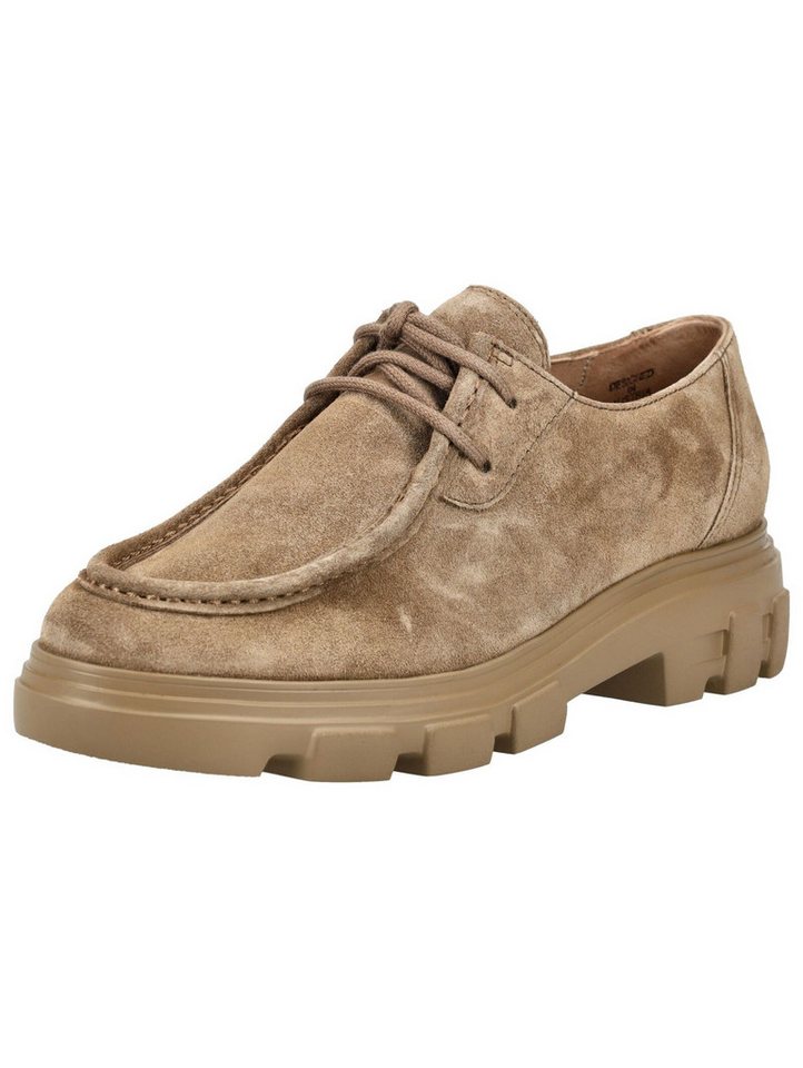 Paul Green Halbschuhe Veloursleder Schnürschuh