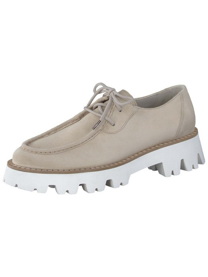 Paul Green Halbschuhe Veloursleder Schnürschuh