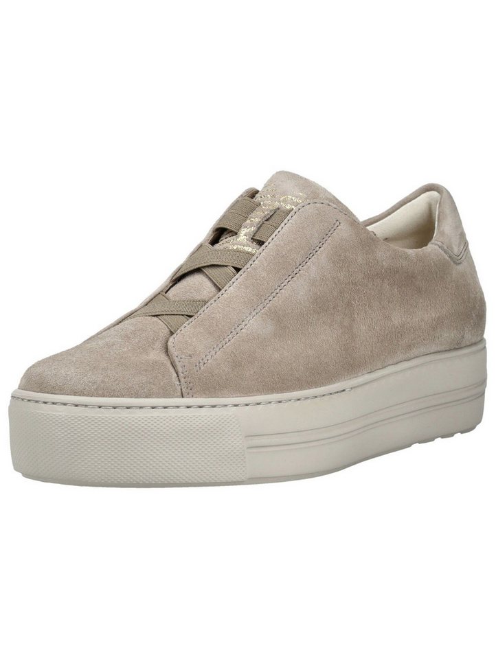 Paul Green Halbschuhe Veloursleder Schnürschuh (beige)
