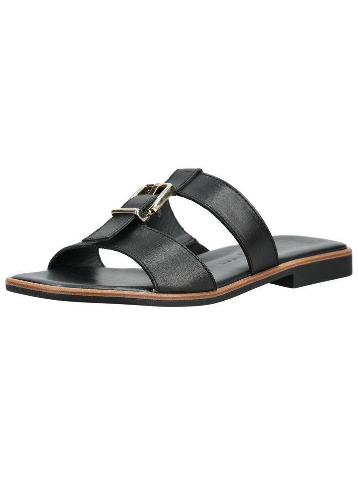 Paul Green Pantoletten Glattleder Pantolette (schwarz)