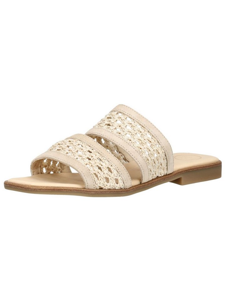 Paul Green Pantoletten Leder/Textil Pantolette (beige)