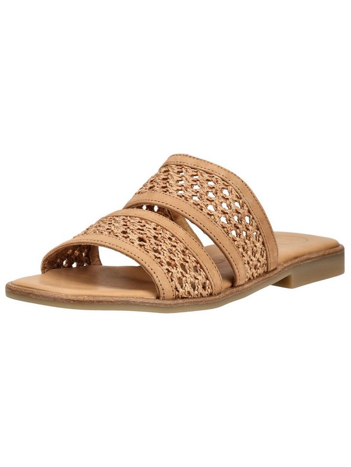 Paul Green Pantoletten Leder/Textil Pantolette (braun)
