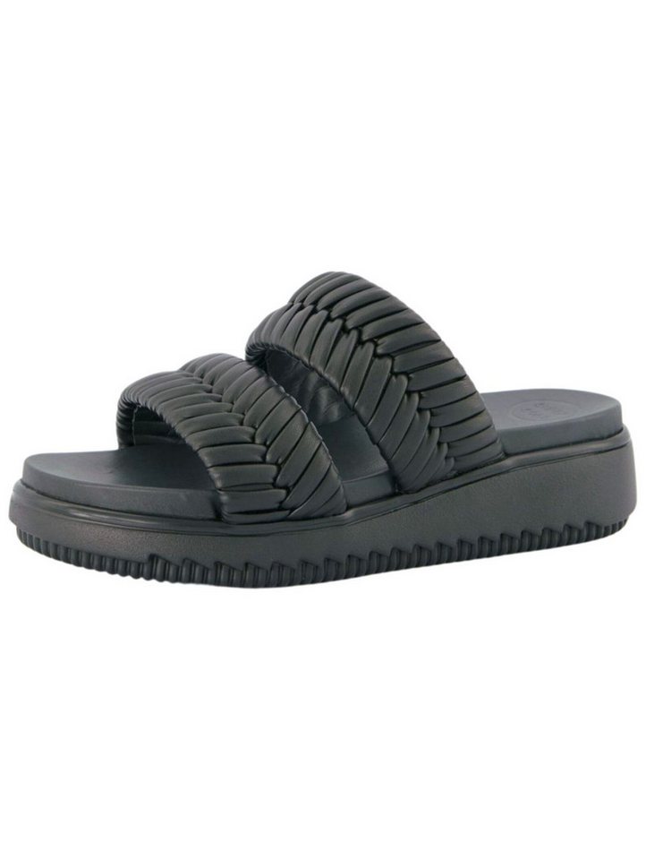 Paul Green Pantoletten Lederimitat Pantolette (schwarz)