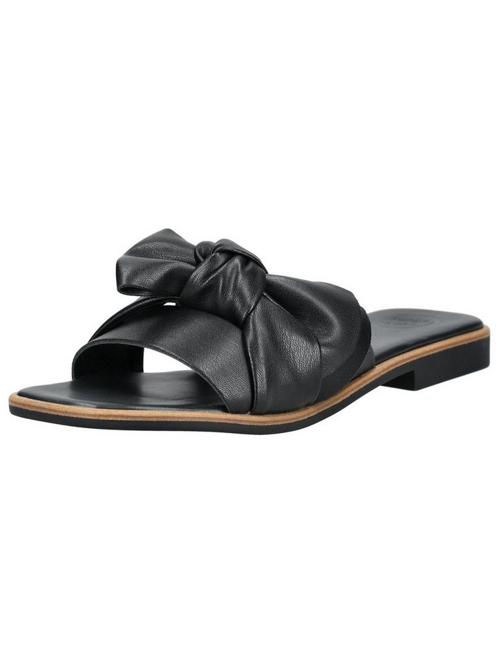 Paul Green Pantoletten Lederimitat Pantolette (schwarz)