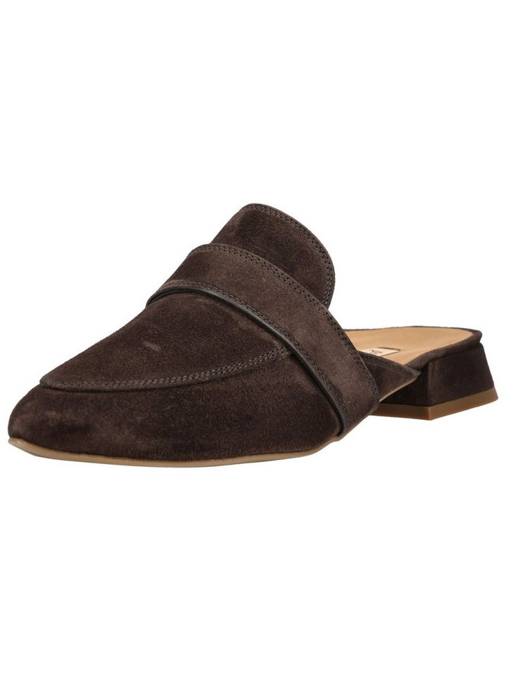 Paul Green Pantoletten Veloursleder Pantolette (braun)