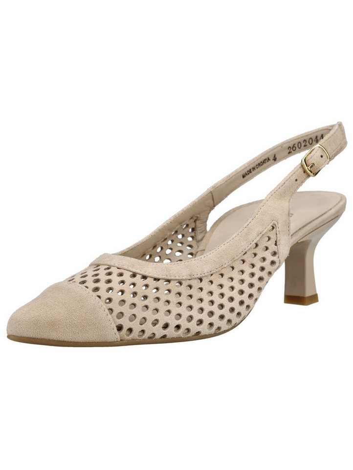 Paul Green Pumps Leder Slingpumps (beige)