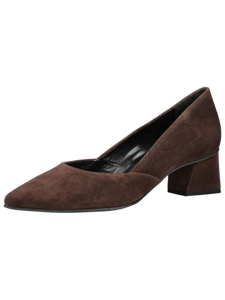 Paul Green Pumps Veloursleder Pumps (braun)