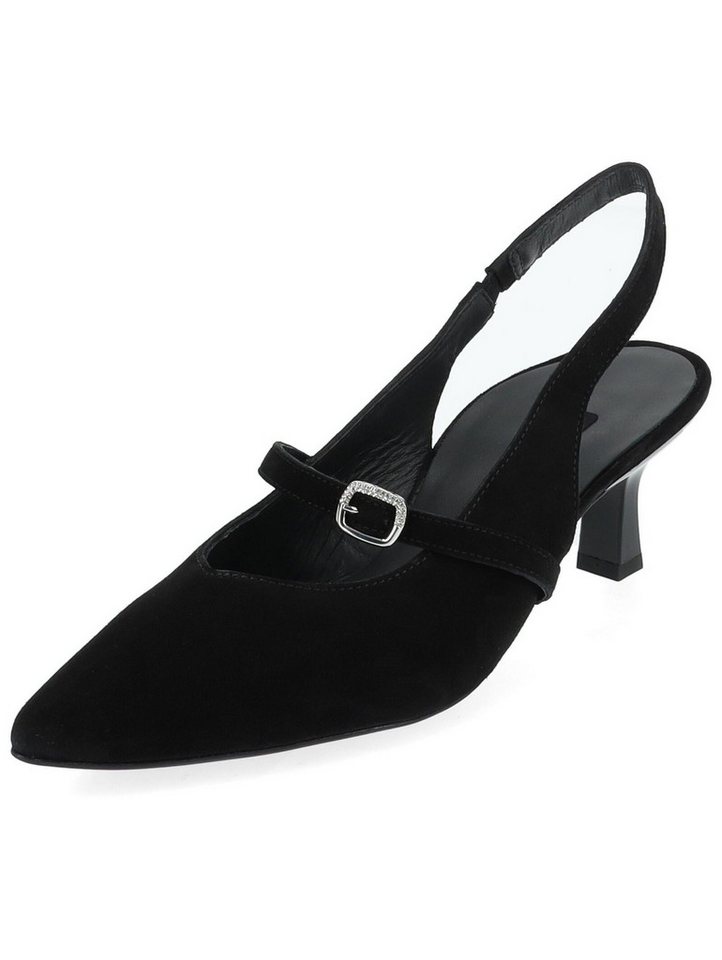 Paul Green Pumps Veloursleder Pumps (schwarz)