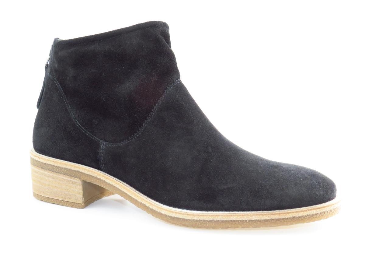 Paul Green Royal Suede schwarz Stiefelette