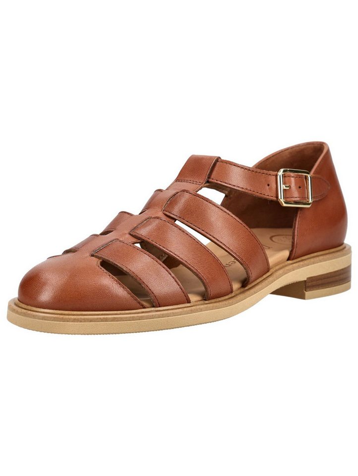Paul Green Sandalen Glattleder Riemchensandale (braun)