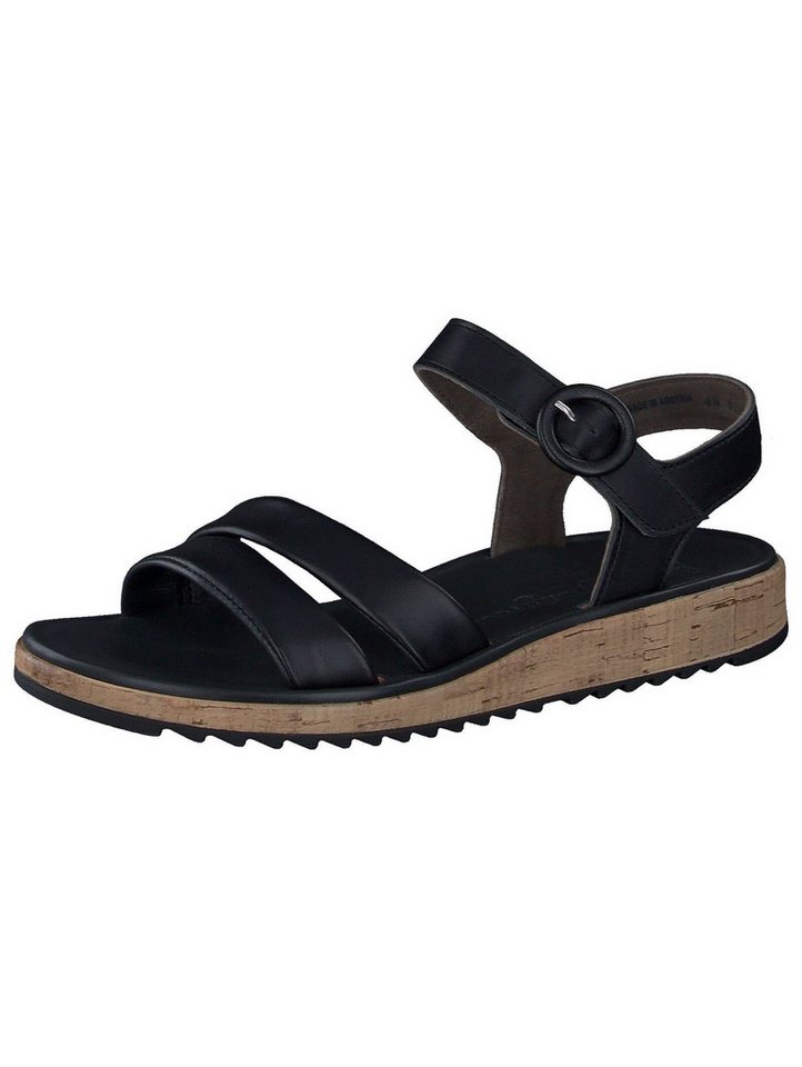 Paul Green Sandalen Glattleder Riemchensandale (schwarz)