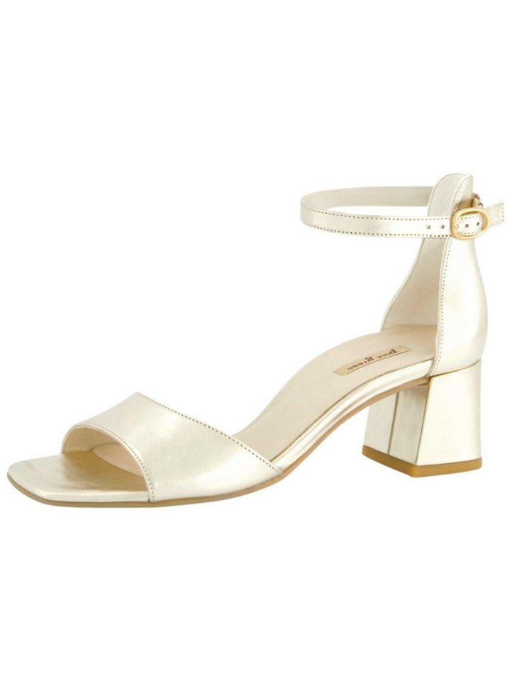Paul Green Sandalen Leder Riemchensandale (Platin)