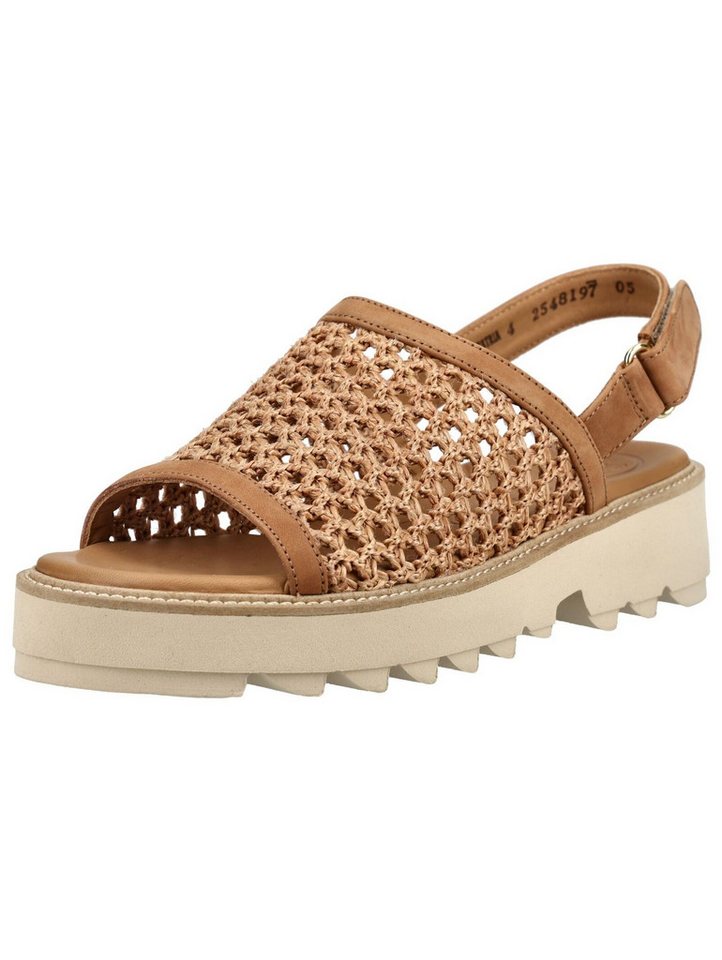 Paul Green Sandalen Leder/Textil Riemchensandale