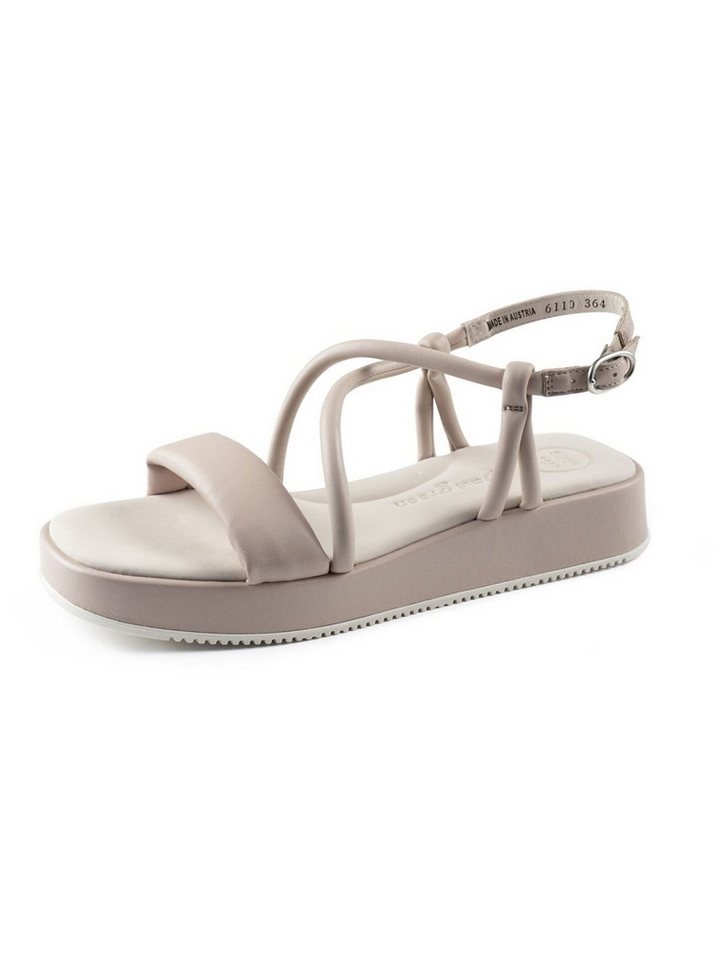 Paul Green Sandalen Lederimitat Riemchensandale (beige)