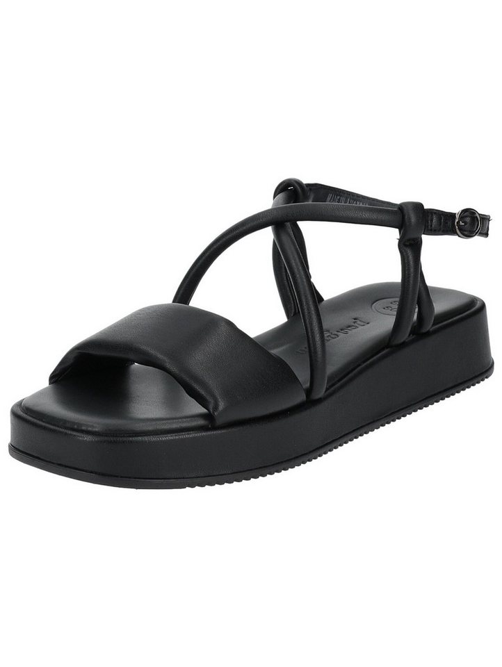 Paul Green Sandalen Lederimitat Riemchensandale (schwarz)