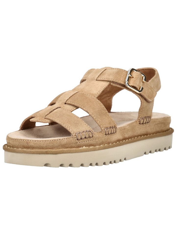 Paul Green Sandalen Veloursleder Riemchensandale