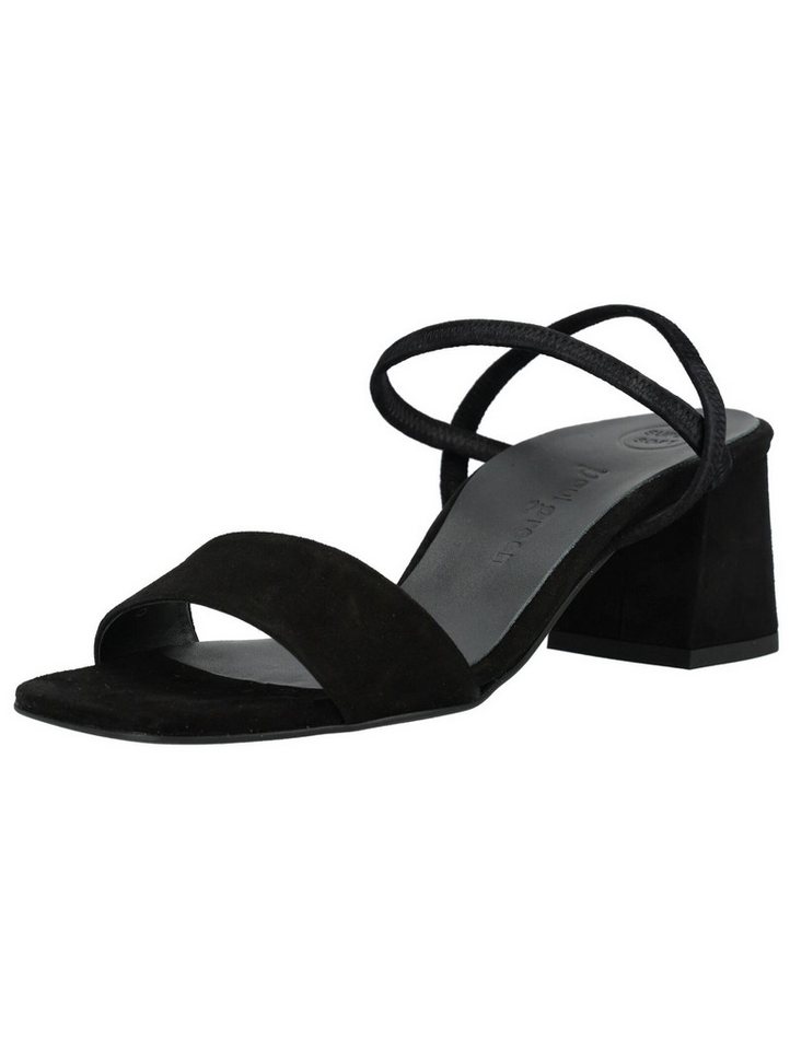 Paul Green Sandalen Veloursleder Riemchensandale (schwarz)