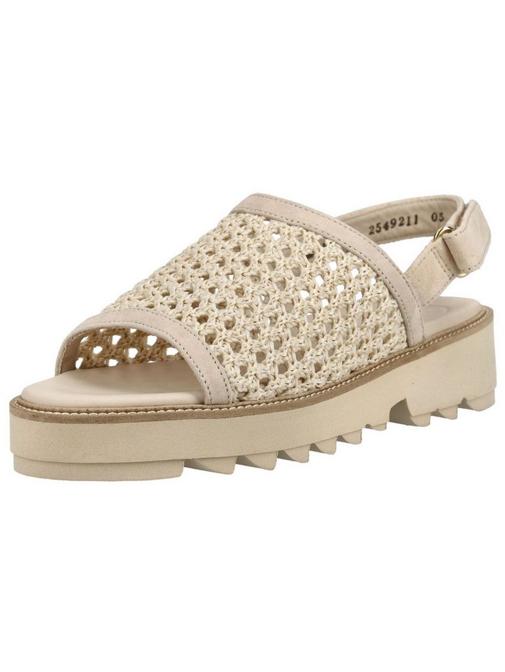 Paul Green Sandalen Veloursleder/Textil Riemchensandale