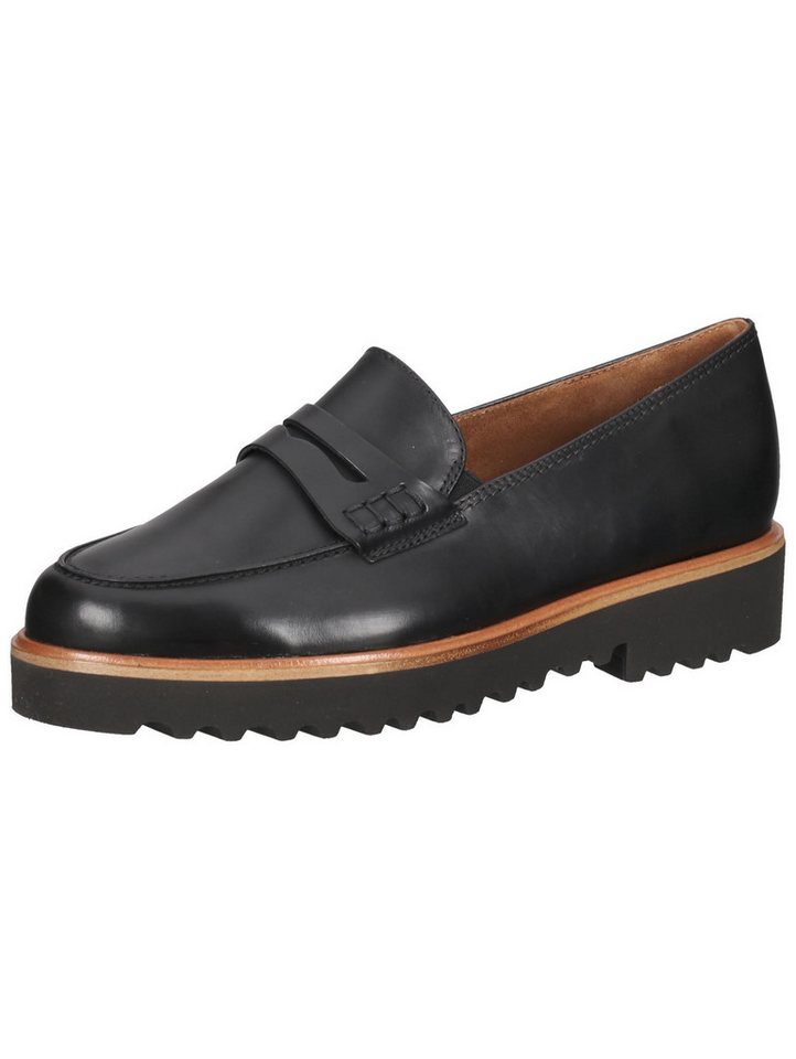 Paul Green Slipper Glattleder Slipper (schwarz)