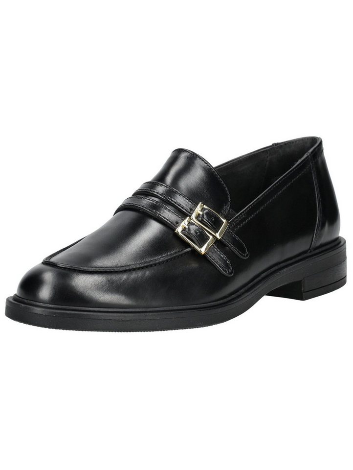 Paul Green Slipper Glattleder Slipper (schwarz)
