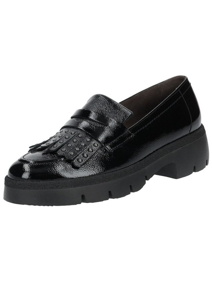 Paul Green Slipper Leder Slipper (schwarz)