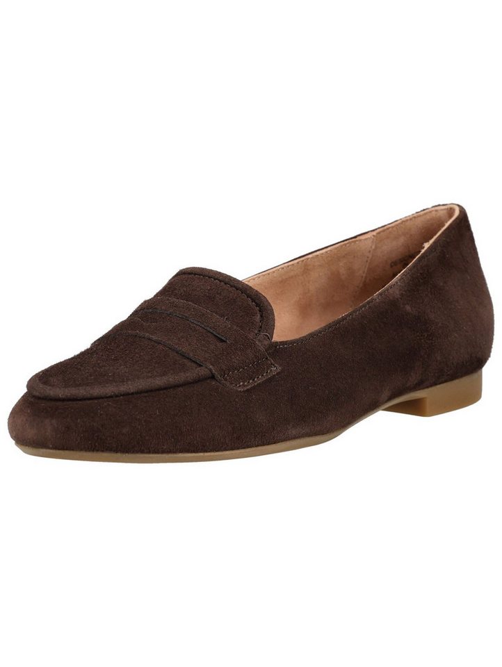 Paul Green Slipper Veloursleder Slipper (braun)
